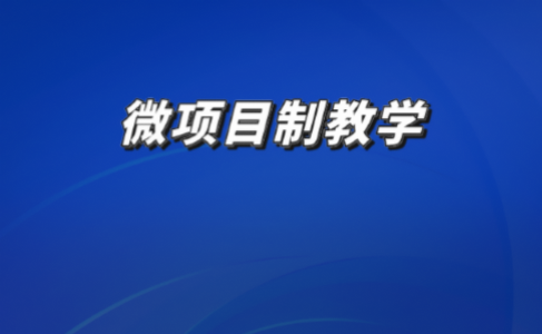 微项目制教学真实课堂实践分享——以客户关系管理为例